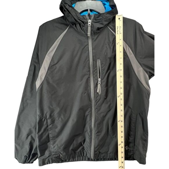 Columbia Boys Youth Jacket Size XL Zip Front Lined Windbreaker Hooded Outdoors - Picture 11 of 16